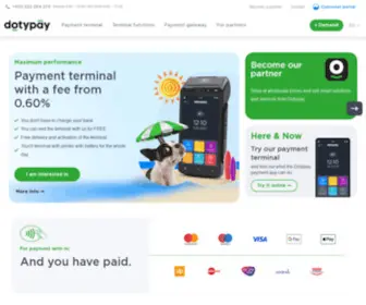 Dotypay.com(Platební terminál s obrovskými možnostmi využití) Screenshot