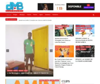 Doualamediabuzz.com(Douala Media Buzz) Screenshot