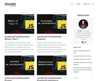 Douara.me(Full-Stack JavaScript Developer) Screenshot