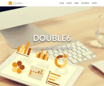 Double-6.ch(Web Marketing Agency) Screenshot