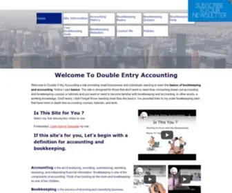 Double-Entry-Accounting.com(Double Entry Accounting) Screenshot