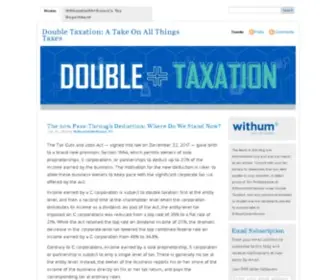 Double-Taxation.com(Insights) Screenshot