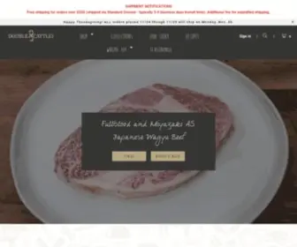 Double8Cattle.com(Wagyu Beef & Wagyu Steaks) Screenshot