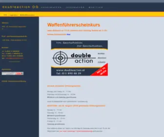Doubleaction.at(Doubleaction OG Wien) Screenshot