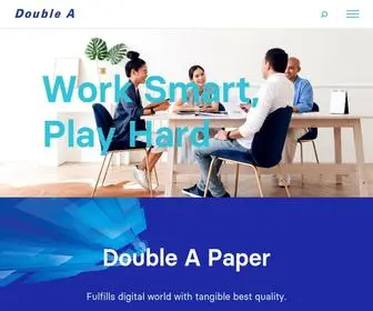 Doubleapaper.com(Double A Double Quality Paper) Screenshot