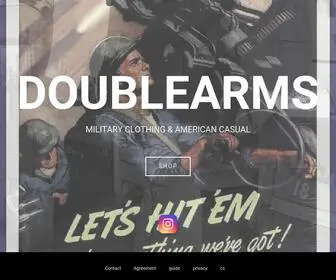 Doublearms.com(Vintage Military) Screenshot