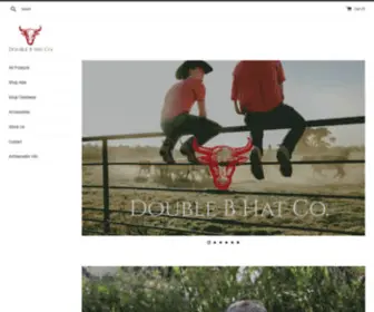 Doublebhatcompany.com(Double B Hat Co) Screenshot