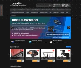 Doubleblackoffroad.com(Jeep & 4x4 Accessories Online) Screenshot