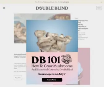 Doubleblindmag.com(DoubleBlind) Screenshot