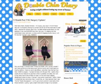 Doublechindiary.com(Double Chin Diary) Screenshot