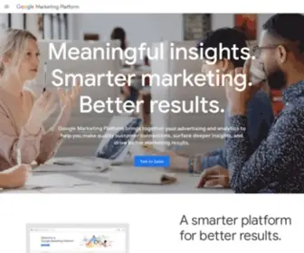 Doubleclick.com(Enterprise Advertising & Analytics Solutions) Screenshot