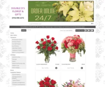 Doubledsfloristandgifts.com(Sacramento Florist) Screenshot