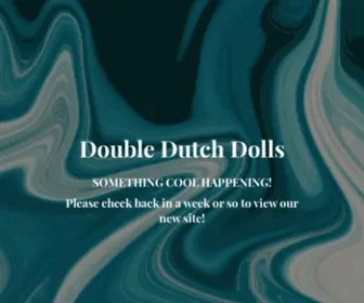 Doubledutchdolls.com(Double Dutch Dolls) Screenshot