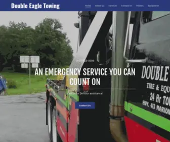 Doubleeagletowing.com(Double Eagle) Screenshot