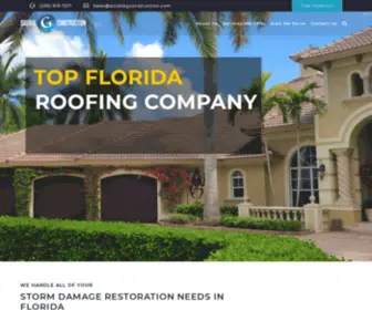 Doublegconstruction.com(Double G Construction Storm Damage Restoration Roofing Contractors) Screenshot