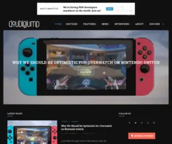 Doublejump.co(Homepage) Screenshot