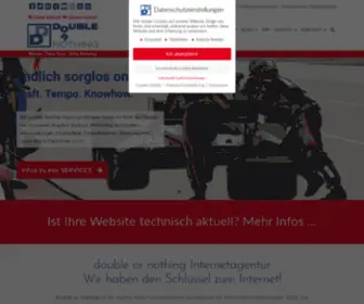 Doubleornothing.de(Double or nothing GmbH) Screenshot