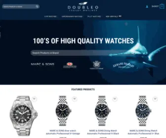 Doubleowatches.co.uk(UK's No.1 for Dive Watches) Screenshot