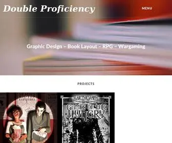 Doubleproficiency.com(It's been twenty years since I've first picked up an RPG book) Screenshot