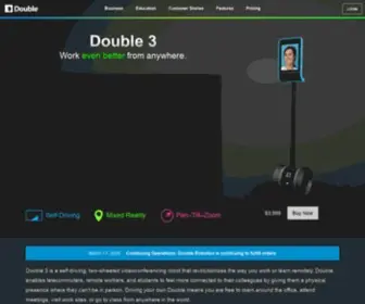 Doublerobotics.com(Double Robotics) Screenshot