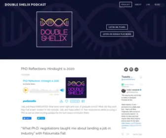 Doubleshelix.com(Double Shelix Podcast) Screenshot