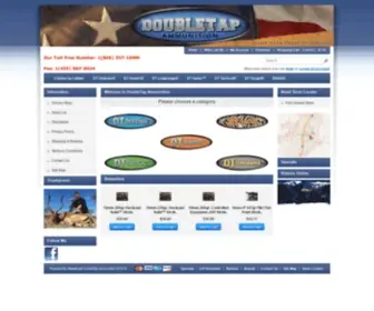 Doubletapammo.net(Doubletap Ammunition) Screenshot