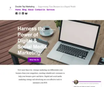 Doubletap.marketing(Digital Marketing Consulting) Screenshot