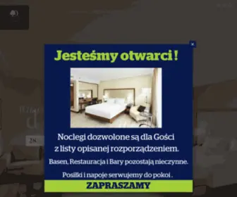 Doubletreewarsaw.pl(DoubleTree by Hilton Hotel & Conference Centre Warsaw) Screenshot