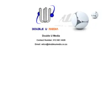 Doubleumedia.co.za(Doubleumedia) Screenshot