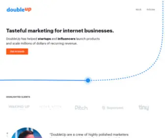 Doubleup.agency(Strategic Marketing Agency) Screenshot