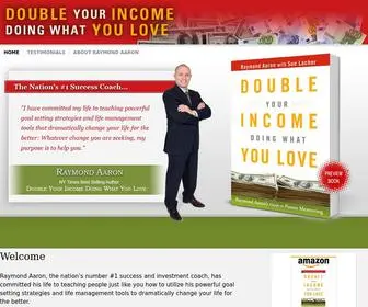 Doubleyourincomedoingwhatyoulove.com(Double Your Income Doing What You Love) Screenshot