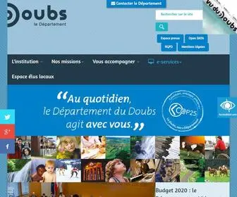 Doubs.fr(Département) Screenshot