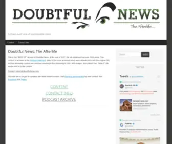 Doubtfulnews.com(Paranormal) Screenshot