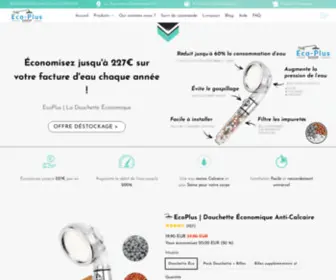 Douchette-Ecoplus.com(La Douchette Économique et Écologique) Screenshot