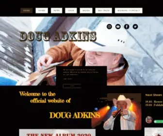 Dougadkins.com(Country Music) Screenshot