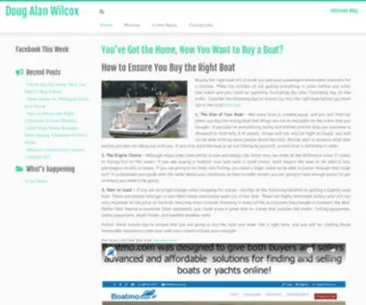 Dougalanwilcox.com(Doug Alan Wilcox) Screenshot