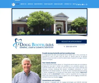 Dougboothdds.com(Doug Booth) Screenshot