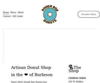 Doughboydonuts.net(Donuts) Screenshot