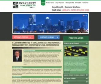 Doughertylawoffices.com(Dougherty Law Offices) Screenshot