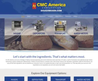 Doughmixer.com(CMC America) Screenshot