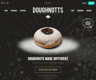 Doughnottsofficial.com(Handmade Doughnuts Nottingham) Screenshot