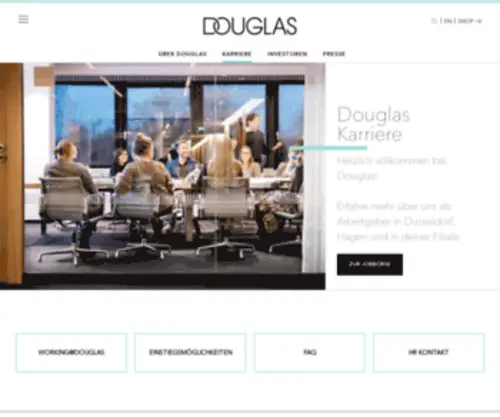 Douglas-Karriere.de(Deine Karriere bei DOUGLAS) Screenshot