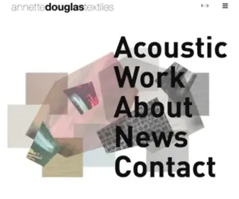 Douglas-Textiles.ch(Annette Douglas) Screenshot