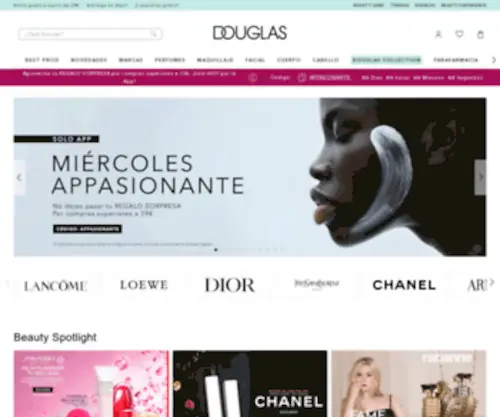 Douglas.es(Perfumes) Screenshot