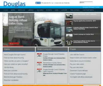 Douglas.gov.im(Douglas Borough Council) Screenshot