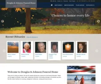 Douglasandjohnson.com(DOUGLAS & JOHNSON FUNERAL HOME) Screenshot