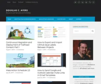 Douglascayers.com(My journey with Salesforce and Technology) Screenshot