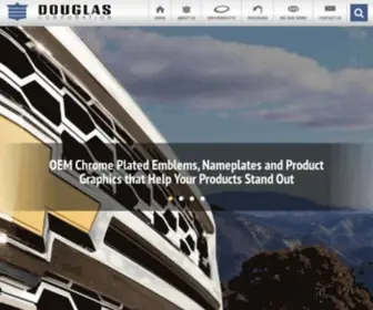 Douglascorp.com(OEM Chrome Plated Emblems) Screenshot