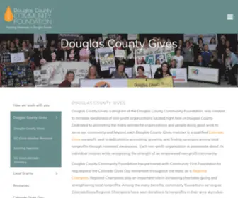 Douglascountygives.net(Douglascountygives) Screenshot