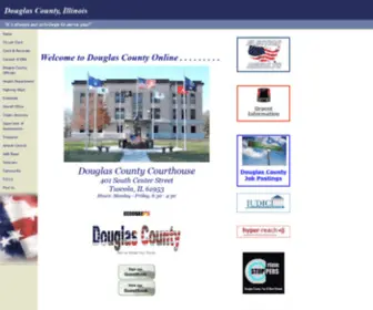 Douglascountyil.com(Douglas County Illinois Online) Screenshot